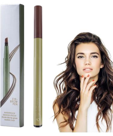 Brow Definer | Sweatproof and Easy Coloring Pencil for Eyebrow Beauty Beauty Products for Shopping Dating Traveling Gathering Home Puchen Black-brown - Buy Online on SooperMarket.com