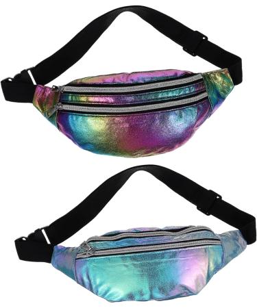 DEARMAMY Outdoor Waist Bag Waist Belt Bag 4 Pcs Pack Bag Coin Purse Womens Fanny Waist Belt Oxford Cloth Running Miss Waist Bag Chest Bag mediumx2pcs As Shownx2pcs - Buy Online on SooperMarket.com