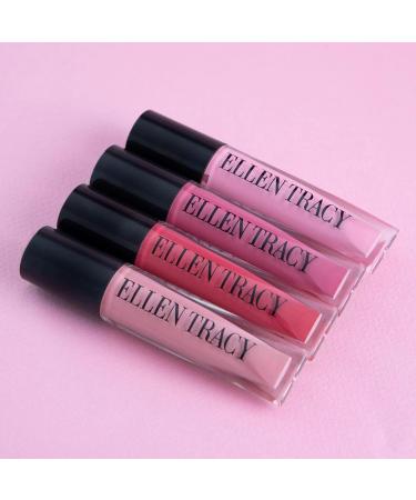 Enchante Matte Nude Liquid Lipstick Set - 4 Pack Rosy Nudes for Long Lasting Wear - Women and Girls Lip Color Set - Great Gift Idea - Buy Online on SooperMarket.com