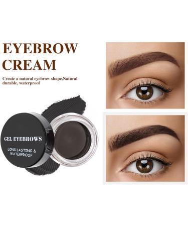 Colorful eyebrow cream waterproof three-dimensional stereotypes above the color eyebrows (11) - Buy Online on SooperMarket.com
