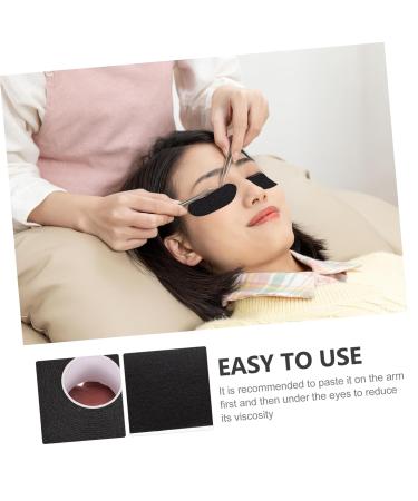 WOFASHPURET 5 Rolls Foam Eye Pads Lash Adhesive Fabric Lash Tape Esthetician Supplies Lash Extension Tape Eyelash Tape Foam Lashes Tape X5m Stickers Microporous 8.50X8.50X2.50CM Black - Buy Online on SooperMarket.com