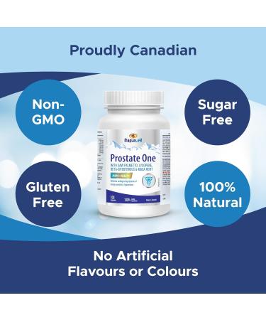 MapleLife Nutrition Prostate One Saw Palmetto 200 mg - Relives Urological Symptoms of Benign Prostatic Hyperplasia Reduces Urinary Frequency Promotes Healthy Prostate Anti-Inflammation Improve Urinary Function No Artificial Colours/Flavours 100 Capsules - Buy Online on SooperMarket.com