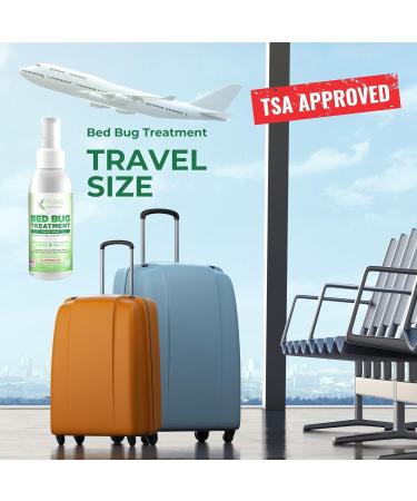 Hygea Natural Bed Bug & Lice Killer Travel Spray - TSA Approved - Fast Acting Protection for Hotels & Suitcases - Non Toxic - 3 oz - Buy Online on SooperMarket.com