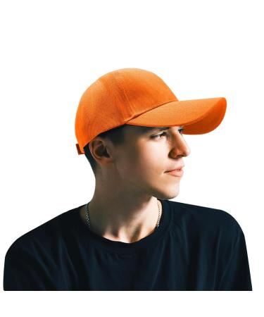 Aomig Unisex Baseball Cap - Adjustable Sun Protection Cap for Men & Women - Outdoor Running Tennis Golf Travel (Orange) - Buy Online on SooperMarket.com