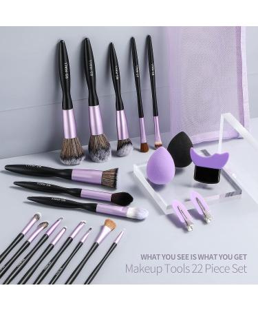 BS-MALL 21 pcs Makeup Brushes Set with Sponge & Eyeshadow Applicator - Buy Online on SooperMarket.com