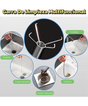 Durable Bendable Drain Auger - Multifunctional Sewer Hair Cleaning Tool & Pipe Dredging Clog Remover for International Shipping - Buy Online on SooperMarket.com