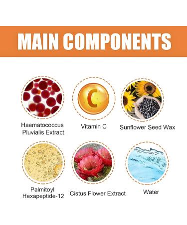 Vitamin C Eye Cream Stick Glow Eye Stick Eye Cream for Dark Circles and Puffy Eyes Under Eye Cream for Women/Men Eye Cream Anti Aging Eye Balm Stick Cooling & Hydrating Skincare 1 - Buy Online on SooperMarket.com
