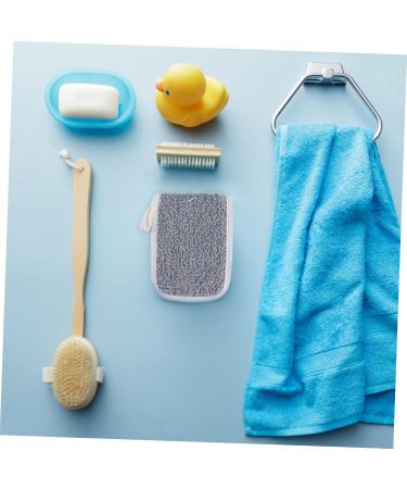 CANIGHT 5pcs Flip Soap Foam Net Exfoliator Sponge Mesh Soap Saver Bag Mesh Organizer Bags Cotton Linen Khaki - Buy Online on SooperMarket.com