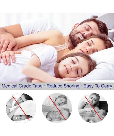 Moulis 90Pcs Sleep Strip Mouth Tape for Improved Nighttime Sleeping and Instant Snoring Relief - Buy Online on SooperMarket.com