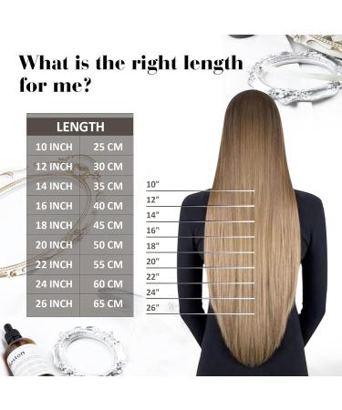 Buy Moresoo Clip-In Extensions | Real Brown Remy Hair | 120g Double Drawn 50cm #2 - Buy Online on SooperMarket.com