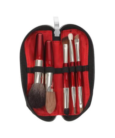 NOLITOY 5 Sets Makeup Brush with Bag - Premium Eyeshadow Blush & Cosmetic Applicators for Flawless Beauty | International Shipping Available - Buy Online on SooperMarket.com