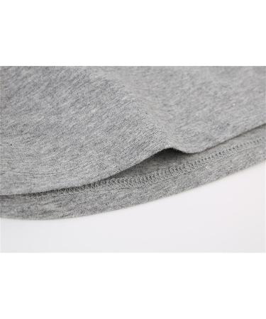 ZUMIY Maternity Top - Women's Cotton Round Neck Ruched Waist Cami Shirt S Grey - Buy Online on SooperMarket.com