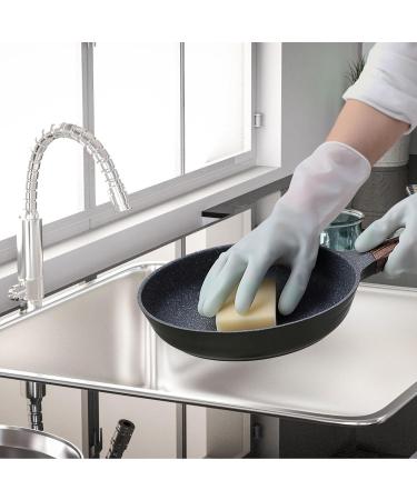 Household Cleaning Gloves | Kitchen Cleaning Gloves | Waterproof Household Rubber Dishwashing Cleaning Gloves for Dishesand Household Chores - Buy Online on SooperMarket.com