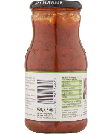 Loyd Grossman Tomato and Basil Cooking Sauce 660g Jar - Authentic Italian Flavors - Buy Online on SooperMarket.com