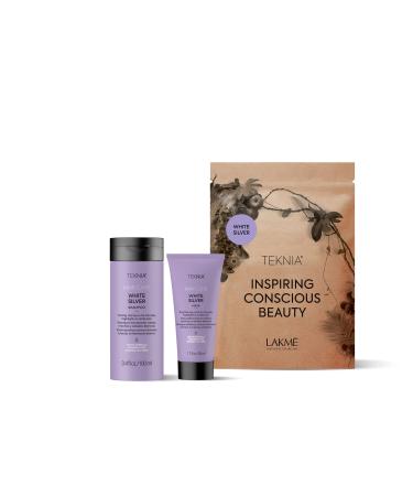 Lakme Teknia White Silver Travel Pack