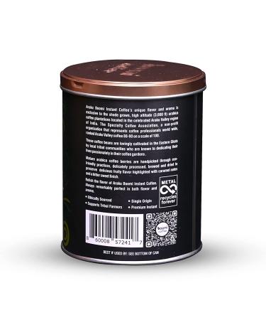 Araku Boomi Premium Instant Coffee 7oz - Medium Roast 100% Arabica Beans from Araku Valley - Naturally Caffeinated - Buy Online on SooperMarket.com