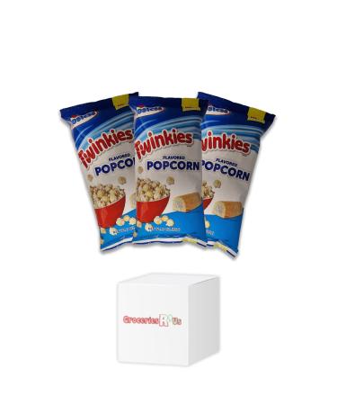 NEW! Hostess Twinkie Flavored Popcorn 3oz (85g) - Pack of 3
