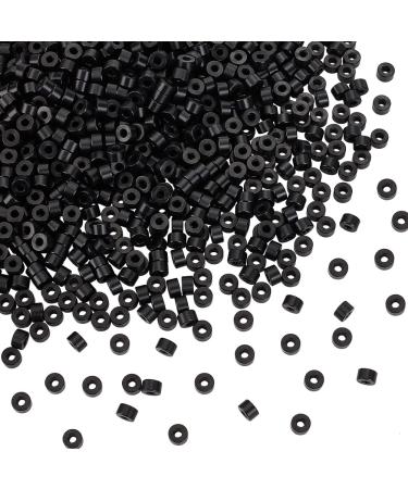 OLYCRAFT 100Pcs Black Nail Drill Bits Caps for 3mm Dust Proof Protector Caps for Nail Drill 7.5x4.5mm Plastic Electric Nail Filer Nail Art Tools for Nail Drill Bits Dust Cover