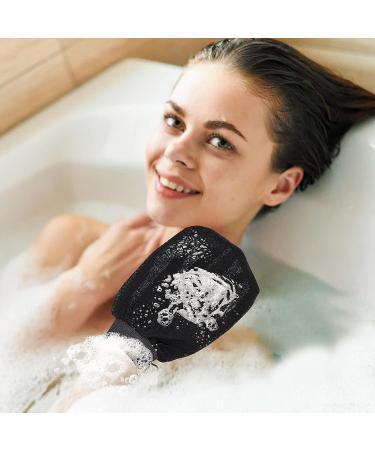 2PCS Exfoliating Gloves - Deep Body Scrubber for Shower - Dead Skin Remover for Women and Men - Buy Online on SooperMarket.com