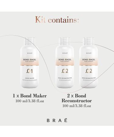Bond Angel Plex Effect Treatment Kit - Bleaching & Coloring Protection for All Hair Types - Step 1, 2, 3 (3.38 fl. oz) - Buy Online on SooperMarket.com