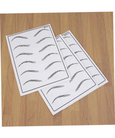 Angoily Permanent Eyebrow Makeup - for Cosmetic Skin Fake Practice Microblading Supply - Buy Online on SooperMarket.com