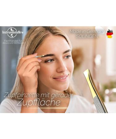 Zuppinzette Tweezers from Solingen | Premium Eyebrow Tweezers for Facial Care | Made in Germany | Perfect for Men & Women - Buy Online on SooperMarket.com