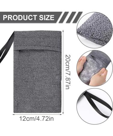 BYX Soap Bag & Body Scrubber - Premium Shower Sponge 4 Pack | Eco-Friendly Soap Saving Bags for Bathing - Buy Online on SooperMarket.com