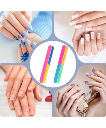 7 Way Nail Buffer Block 8 Pcs Professional Nail Buffer for Natural Nails All-in-One Smooth & Buff & Shine for Nail Care - Buy Online on SooperMarket.com