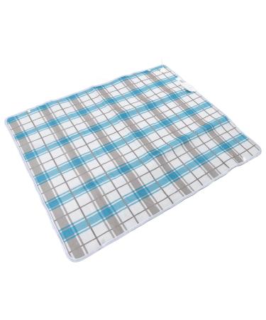 HEEPDD Electric heating blanket checkered heating blanket skin-friendly suede U-shaped heat tube intelligent thermostat for dormitories