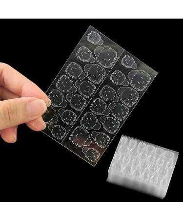 Waterproof Double Side Gel Nail Glue for Press On Nails - 1200pcs (50 Sheets) - Buy Online on SooperMarket.com
