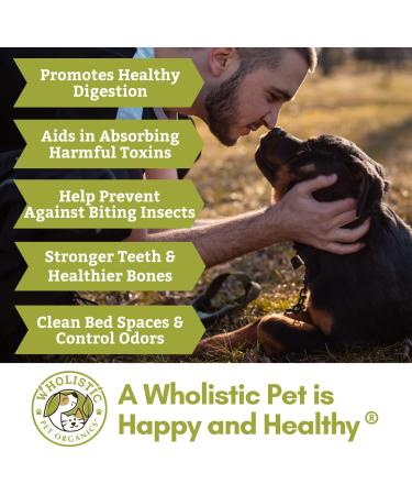 Wholistic Pet Organics Diatomaceous Earth Wormer 4.5 oz - Buy Online on SooperMarket.com