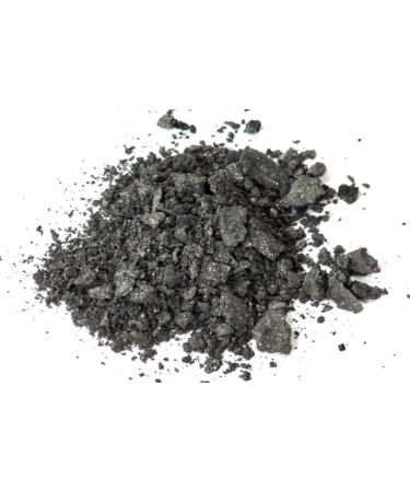 Zuzu Luxe Mineral Eyeshadow in Gem Charcoal Black/Gold Shimmer | 0.07 oz Vegan & Paraben-Free - Buy Online on SooperMarket.com