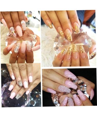Nail Art Display Crystal Diamond Manicure Heart Diamond Manicure Showing Glass Hand Model Shoot Nail Art Ornament - Buy Online on SooperMarket.com