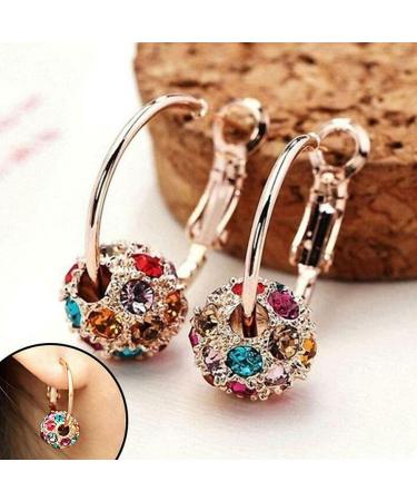 Lymphatic Drainage Slimming Earrings Magnetic Therapy Weight Loss Earrings EarAcupressure Magnetherapy Earrings for Women 3pairs-a - Buy Online on SooperMarket.com