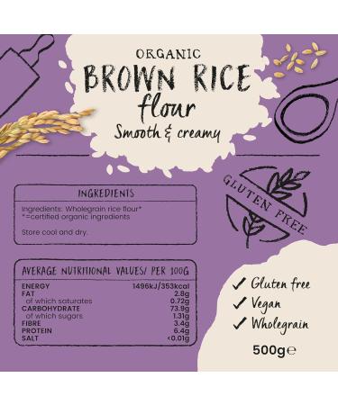 AMISA ORGANIC BROWN RICE FLOUR - Buy Online on SooperMarket.com