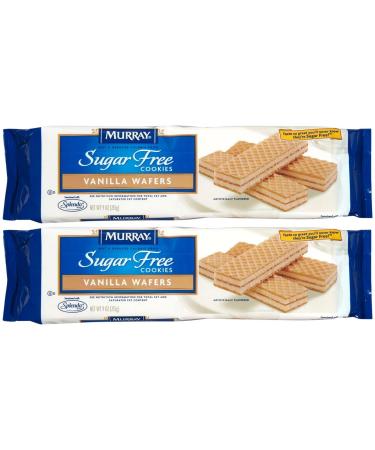 Murray Sugar-Free Vanilla Creme Wafer Cookies - 9 oz - 2 Pack Vanilla 9 Ounce (Pack of 2)