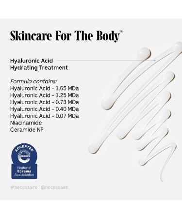 N cessaire Fragrance-Free Body Serum with 5x Hyaluronic Acid & Niacinamide 150ml - Hypoallergenic & Dermatologist-Tested - Buy Online on SooperMarket.com