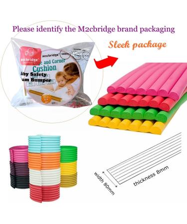 M2cbridge Multifunctional Edge and Corner Guard Coverage Baby Safety Bumper DIY 2m (Black) - Buy Online on SooperMarket.com