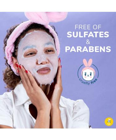 Set of 8 Hydrating Korean Sheet Masks - Revitalizing, Purifying, Illuminating, Anti-Aging, Safe for Sensitive Skin - 0.81 Fl Oz (Pack of 8) - Buy Online on SooperMarket.com