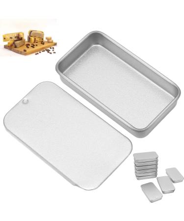 Agate Mini Storage Can Containers - 10 Pieces | Portable Empty Cans with Sliding Covers for Lip Balm & Solid Perfume - Buy Online on SooperMarket.com