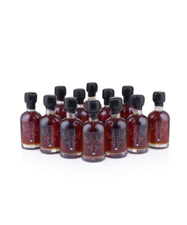 12 x 50 ml Escuminac Maple Syrup (Late Harvest Dark-Robust Taste)