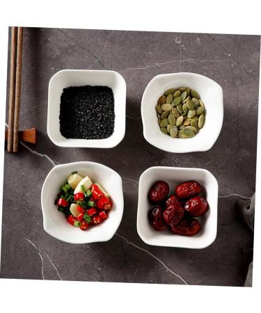 Zerodeko 8pcs Ceramic Dipping Sauce Bowl Seasoning Dish Small Dish for Dipping Sauce Dipping Bowls Soy Sauce Bowls Ceramic Sauce Bowl Ketchup Dish Salsa Bowls Ceramics White Soy Sauce Dish - Buy Online on SooperMarket.com