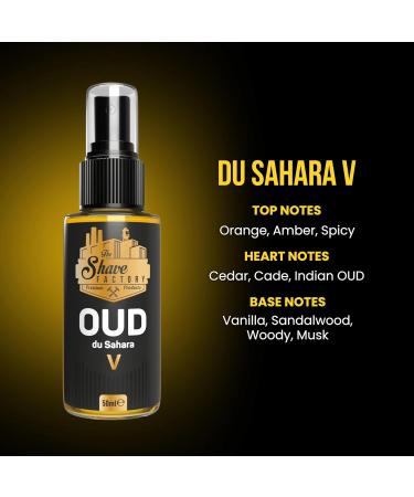 the shave factory After Shave Cologne - a fragrant essence for perfect aftershave care for a long-lasting feeling of freshness and comfort (1.69 fl. oz (50ml) Oud V Du Sahara) Oud V Du Sahara 1.69 Fl Oz (Pack of 1) - Buy Online on SooperMarket.com