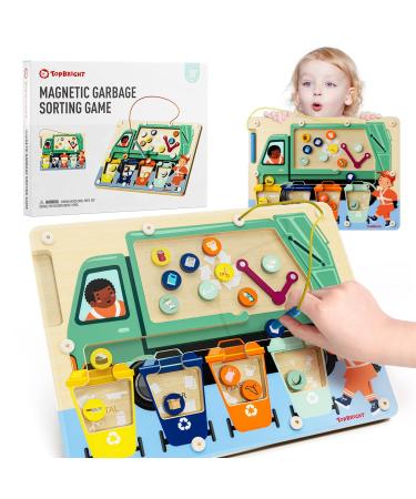 Top Bright Magnnet Pime Labyrinth Pedagogical motor toy 3 4 5 years Montessori toys from 3 4 5 years of children gift girls boy