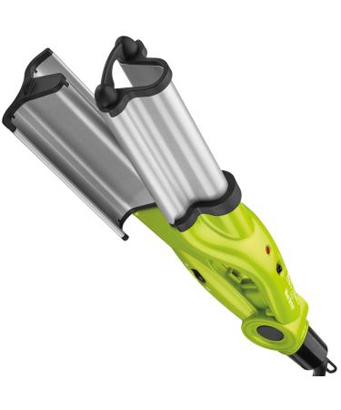Bed Head Wave Artist Ceramic Deep Hair Waver for Beachy Waves Green