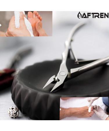 Professional nail nippers Soft Thin ingrown nails 16 mm blade Special pedicures Stainless steel Manual sharpening Curved - Buy Online on SooperMarket.com