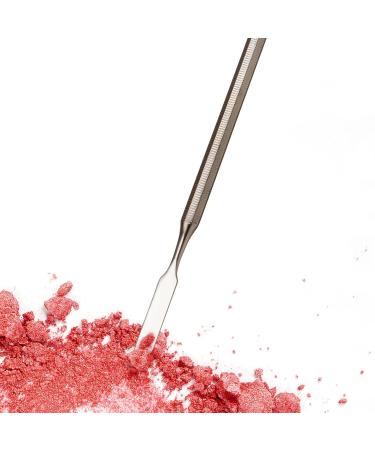 Osinee 2PCS Professional Stainless Steel Makeup Spatula Set - Essential Cosmetic Tools for Eyeshadow Nail Polish Wax & Foundations - Buy Online on SooperMarket.com
