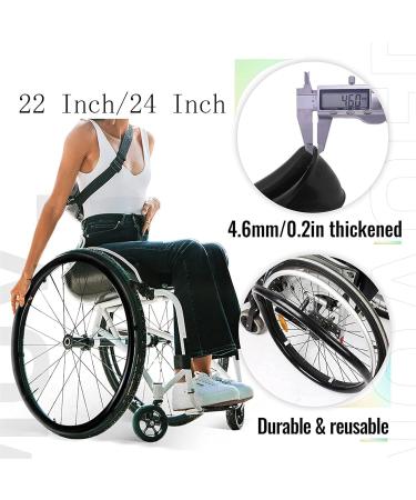 Silicone Wheelchair Push Rim Covers Silicone Hand Push Cover Non-Slip Wear-Resistant Hand Push Cover Improve Grip And Traction (Color : A Size : 22 Inch) 22 Inch A - Buy Online on SooperMarket.com