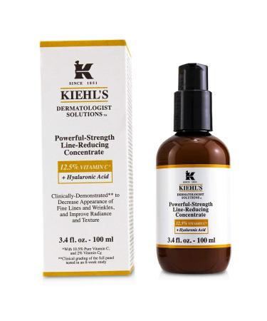 Kiehl's Powerful-Strength Line-Reducing Concentrate 3.4 oz - Anti-Aging Serum - Buy Online on SooperMarket.com
