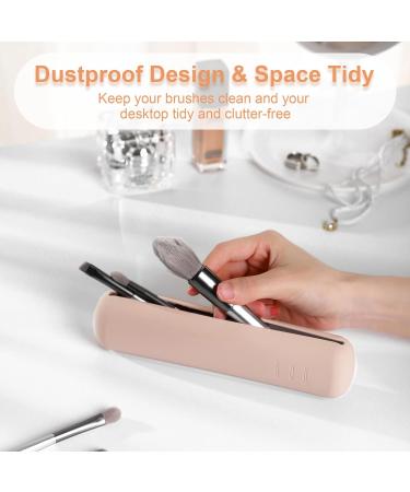 FERYES Travel Makeup Sponge Brush Holder - Silicone Beauty Blender Case for Makeup Brushes - Organizer for Travel - Buy Online on SooperMarket.com